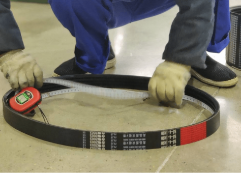 How to quickly determine the V-belt model？